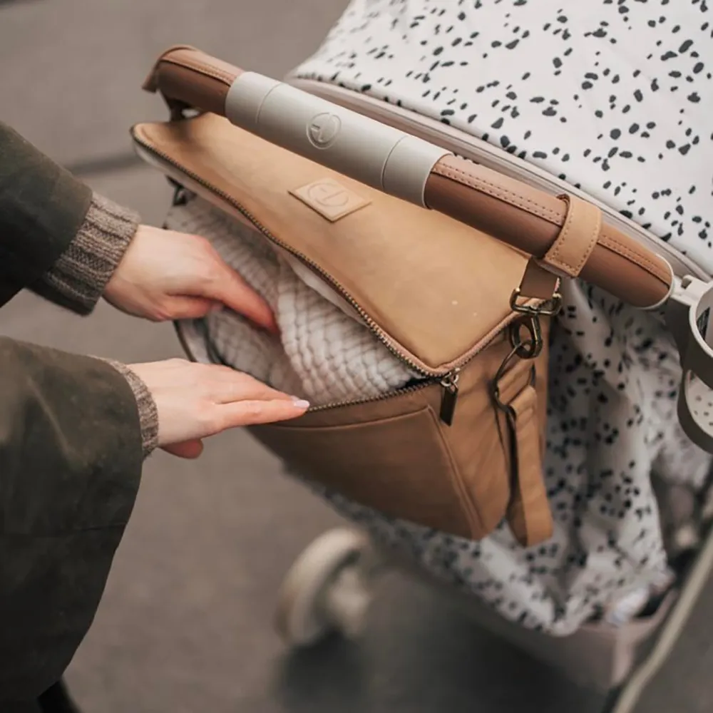 Elodie Organiser Aviator Ruskea