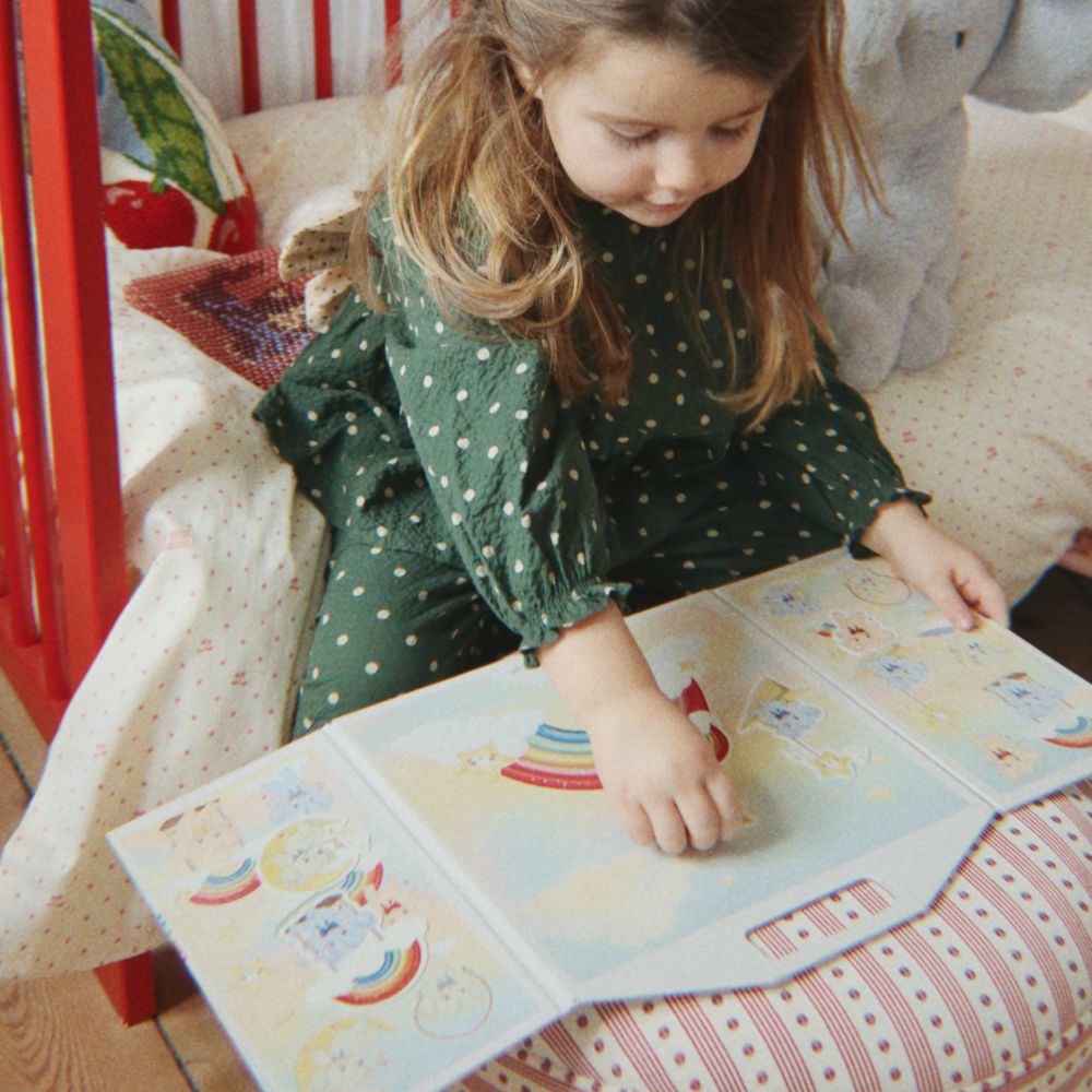 Konges Sløjd My Sticker World Multi Sateenkaari