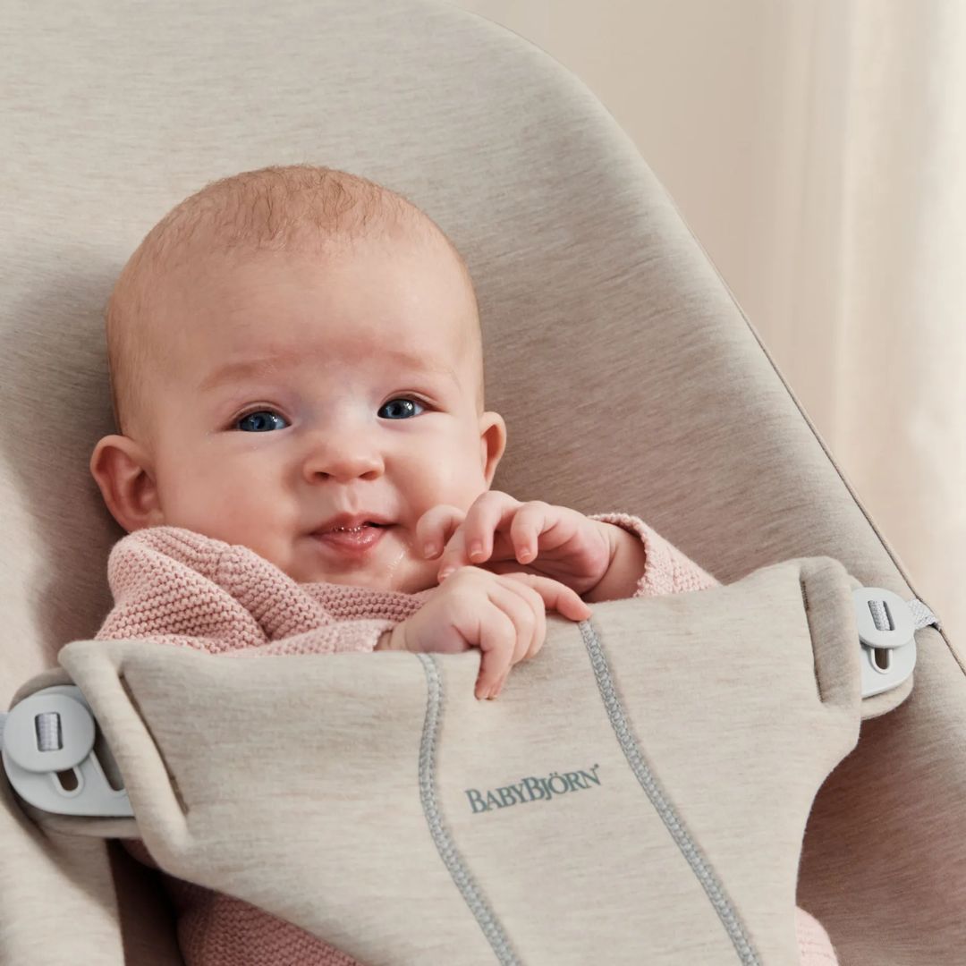 BABYBJÖRN Babysitter Bliss 3D Jersey vaalea beige