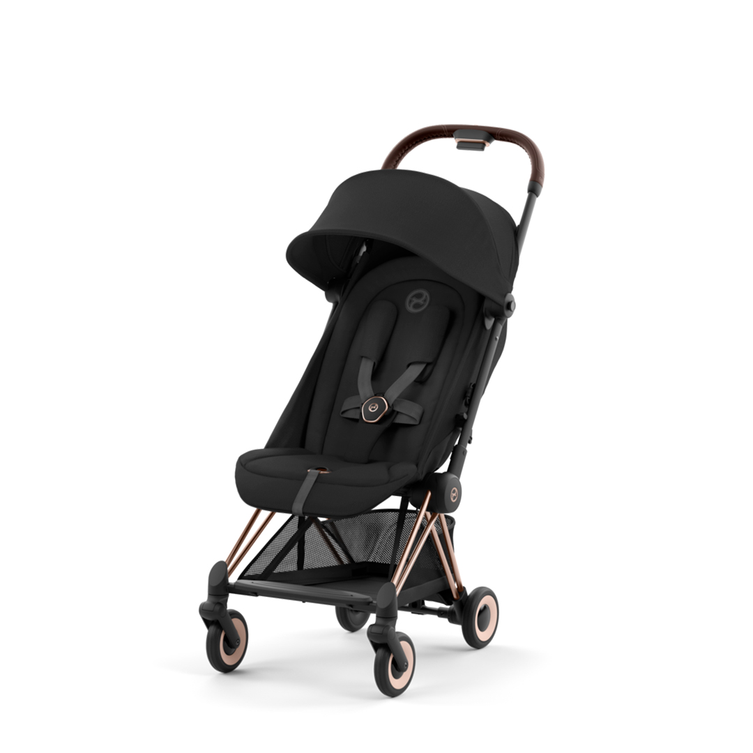 Cybex COYA lastenrattaat Rosegold Sepia Musta 