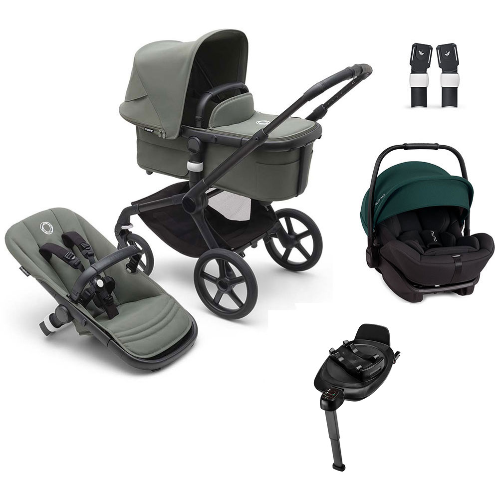 Bugaboo Fox 5 + Nuna lastenvaunupaketti