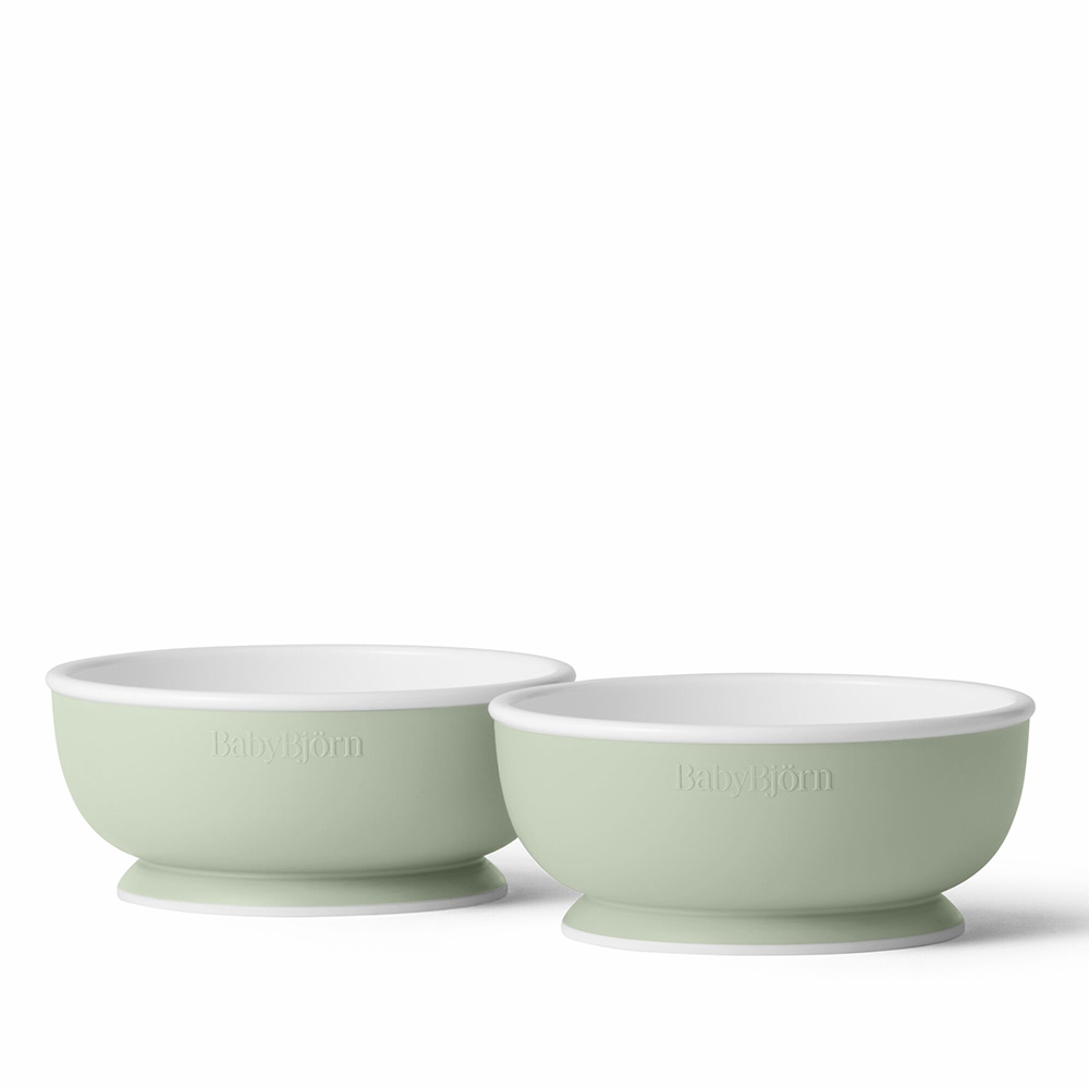 Babybjörn lasten kulho 2 kpl Powder Green