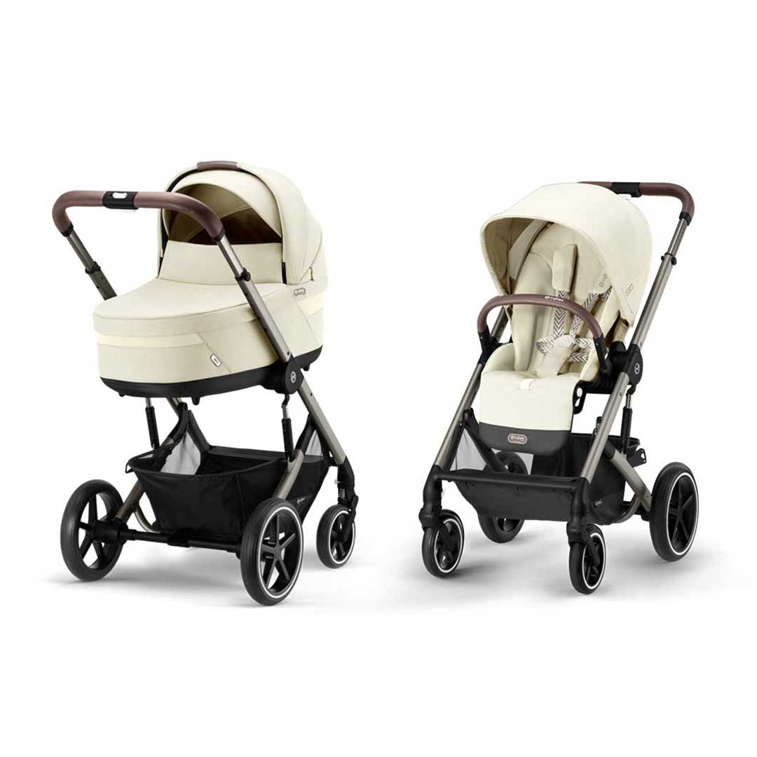 Cybex Balios S Lux -lastenrattaat Seashell Beige 2023