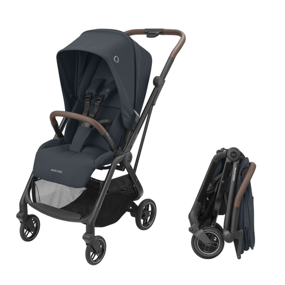 Maxi-Cosi Leona lastenrattaat Essential Graphite