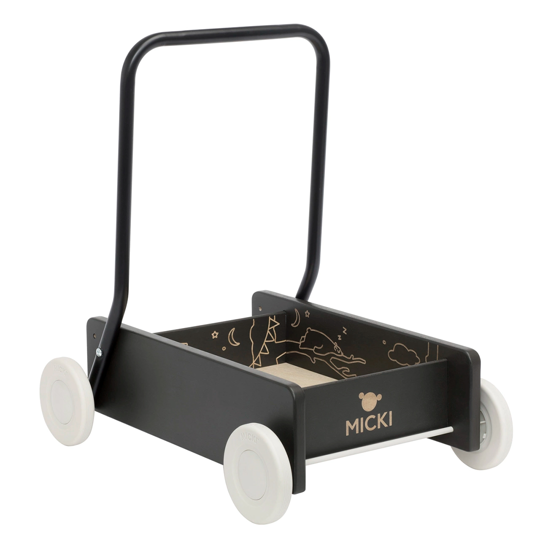 Micki Learning to walk -lastenrattaat Premium Musta