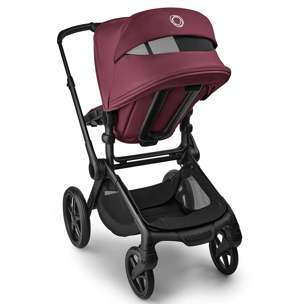 Bugaboo Fox 5  vaunut Renew  musta/tumma kirsikka