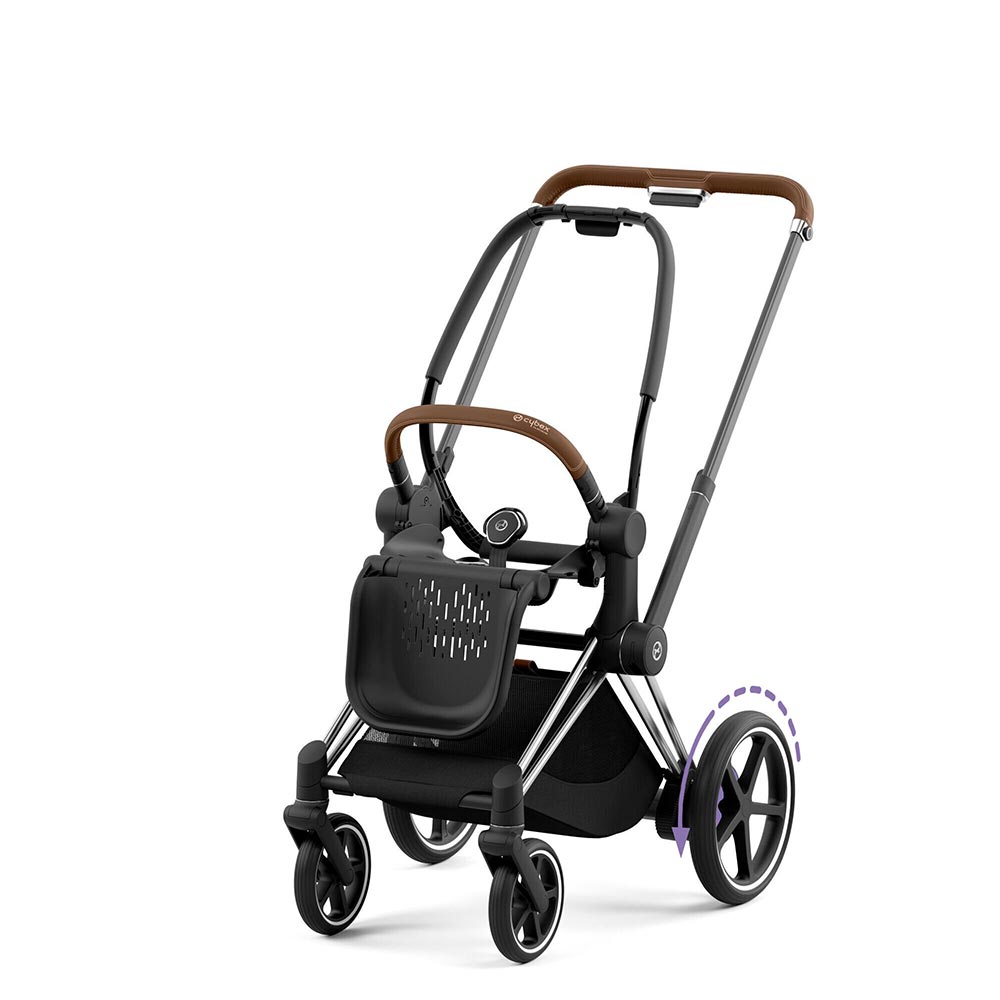 Cybex ePRIAM -alusta Chrome Ruskea
