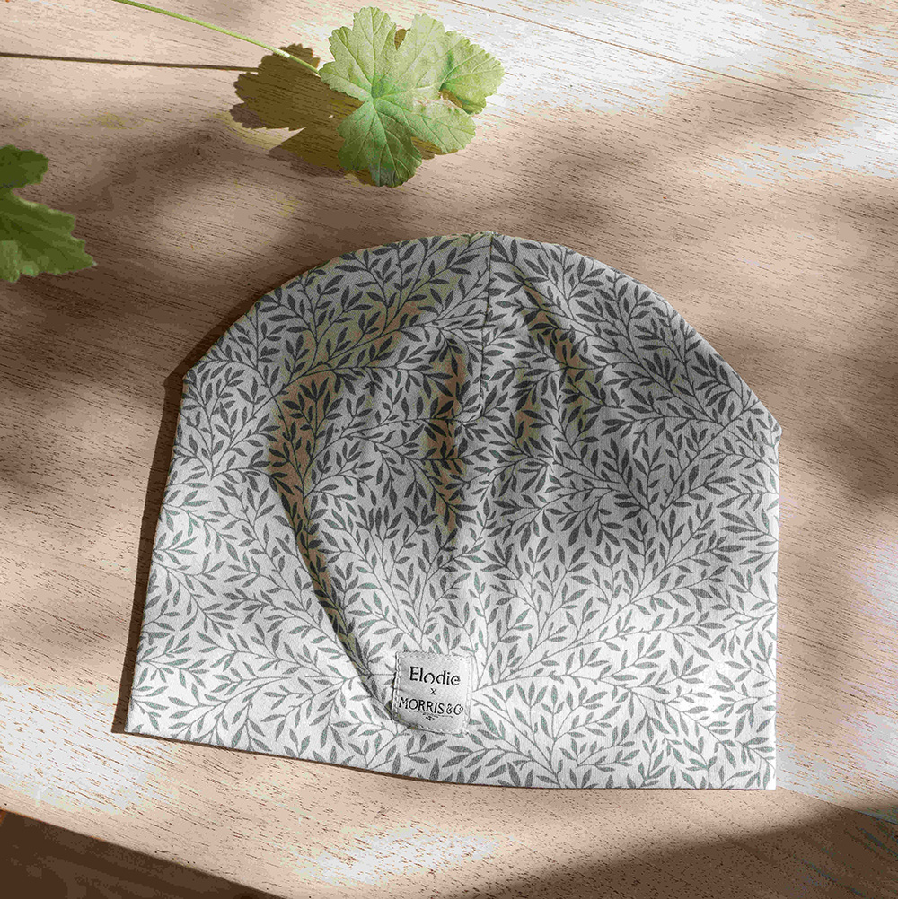Elodie Cotton Hat Logo- Standen  0-6m