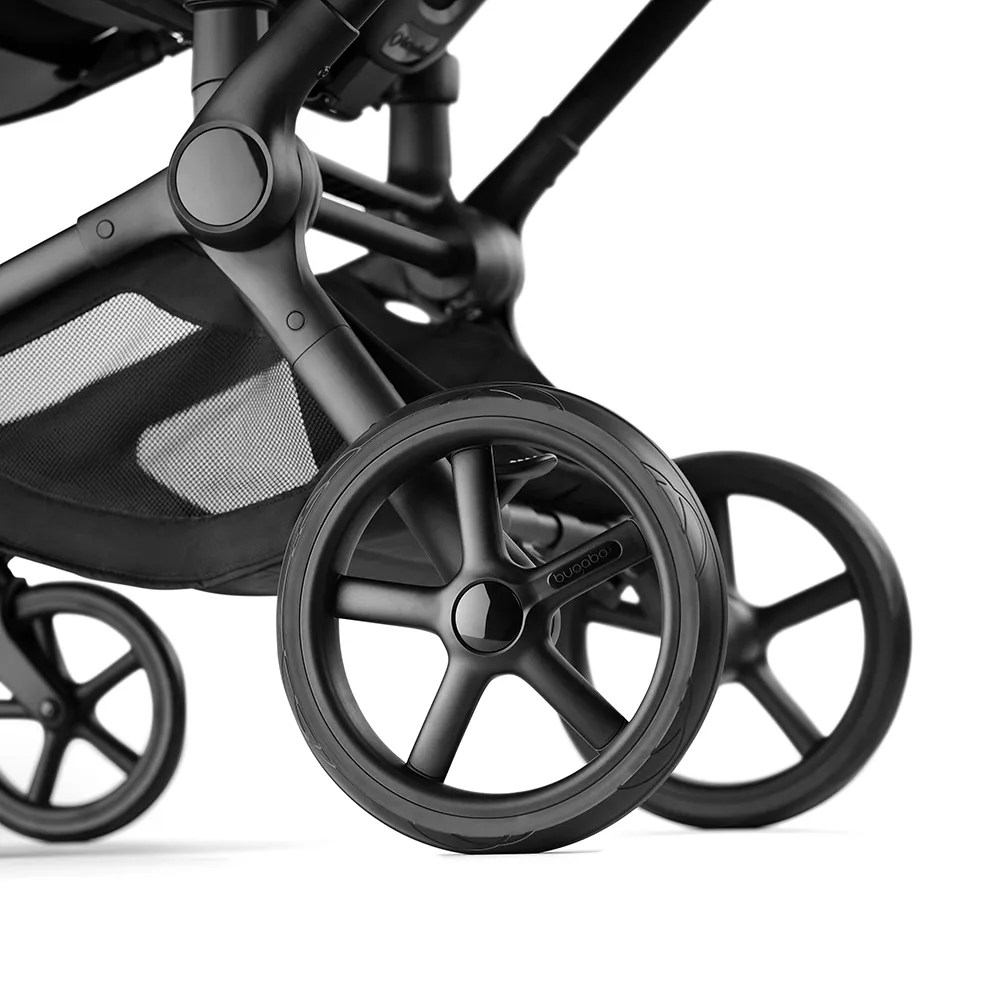 Bugaboo Fox 5 etupyörät MUSTA