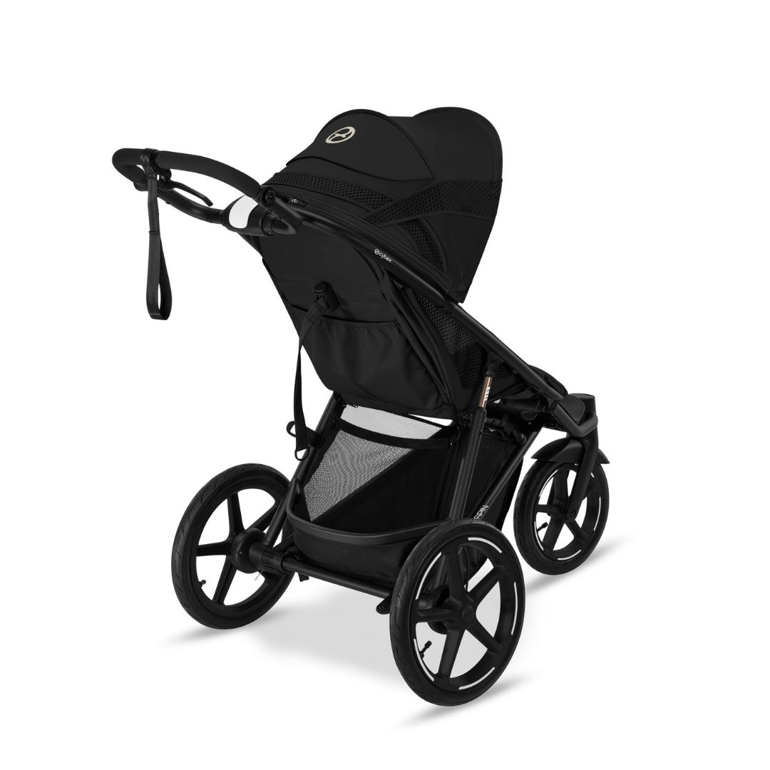 Cybex AVI SPIN lenkkikärry Moon Musta