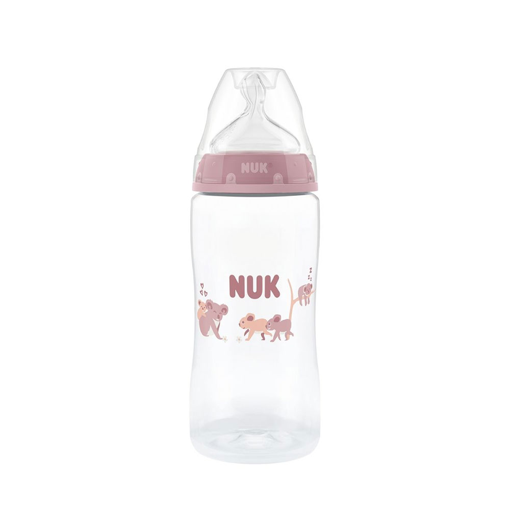 NUK First Choice Tuttipullo 300 ml Koala 3 kk+