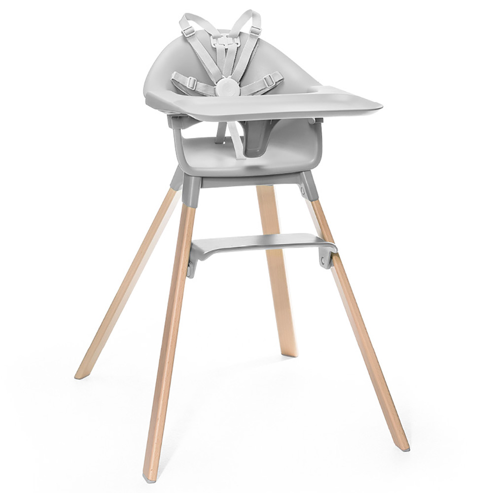 Stokke Clikk syöttötuoli Cloud Grey