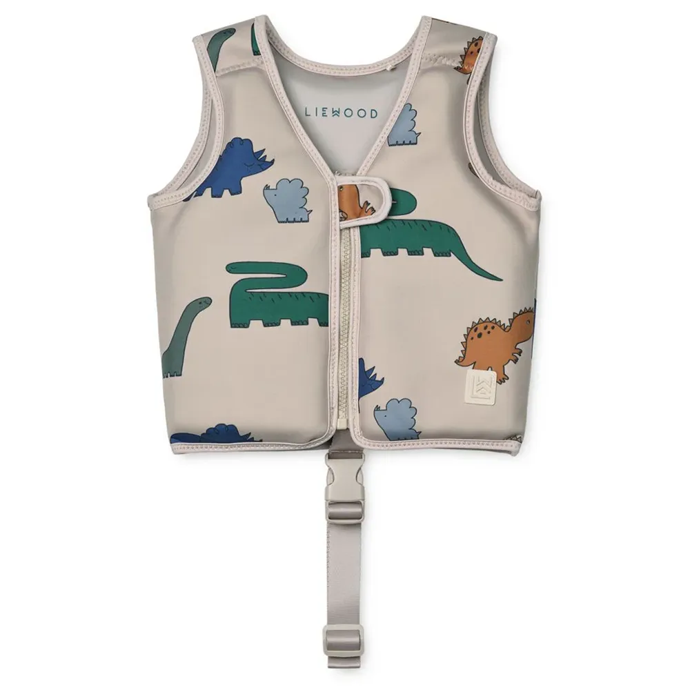 Liewood Dove Kylpyliivit Dinosaurs/Mist