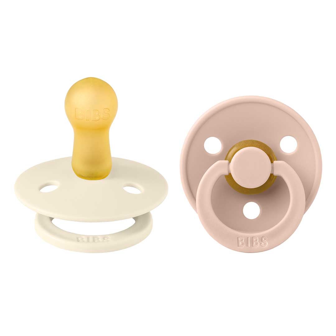 BIBS pöytäliina 2-pakkaus 6-18m Ivory/Blush (Ivory/Blush)