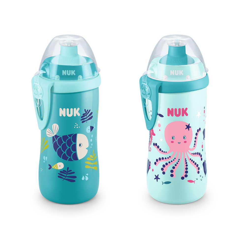 NUK muki Junior Kameleontti sekavärinen