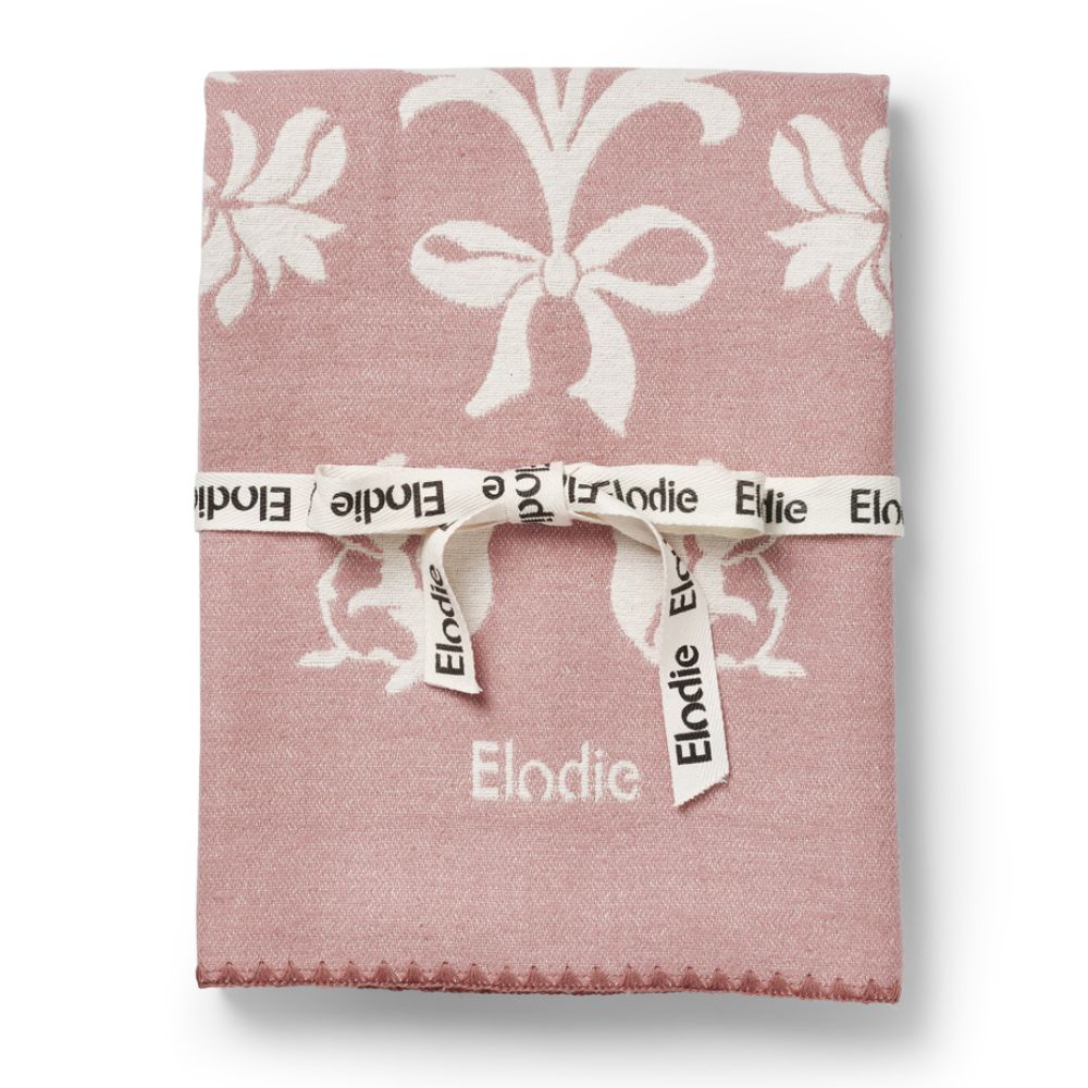 Elodie Details Jacquard-peitto Mullberry Pink
