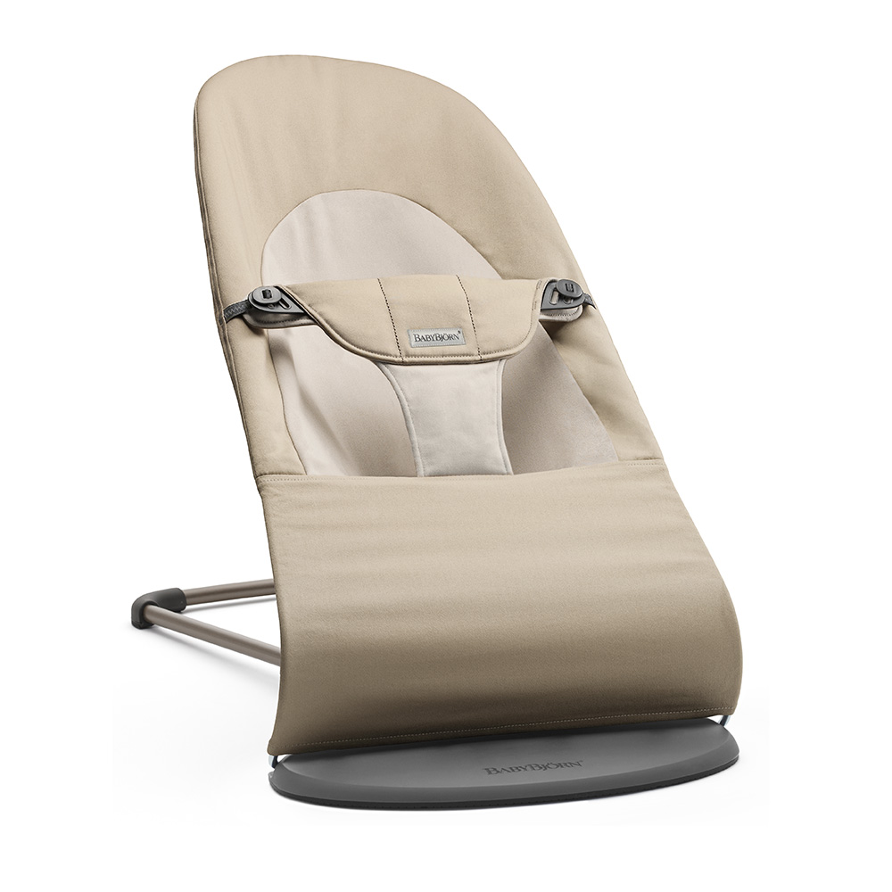 BabyBjörn Balance Soft Babysitter Woven khaki/beige