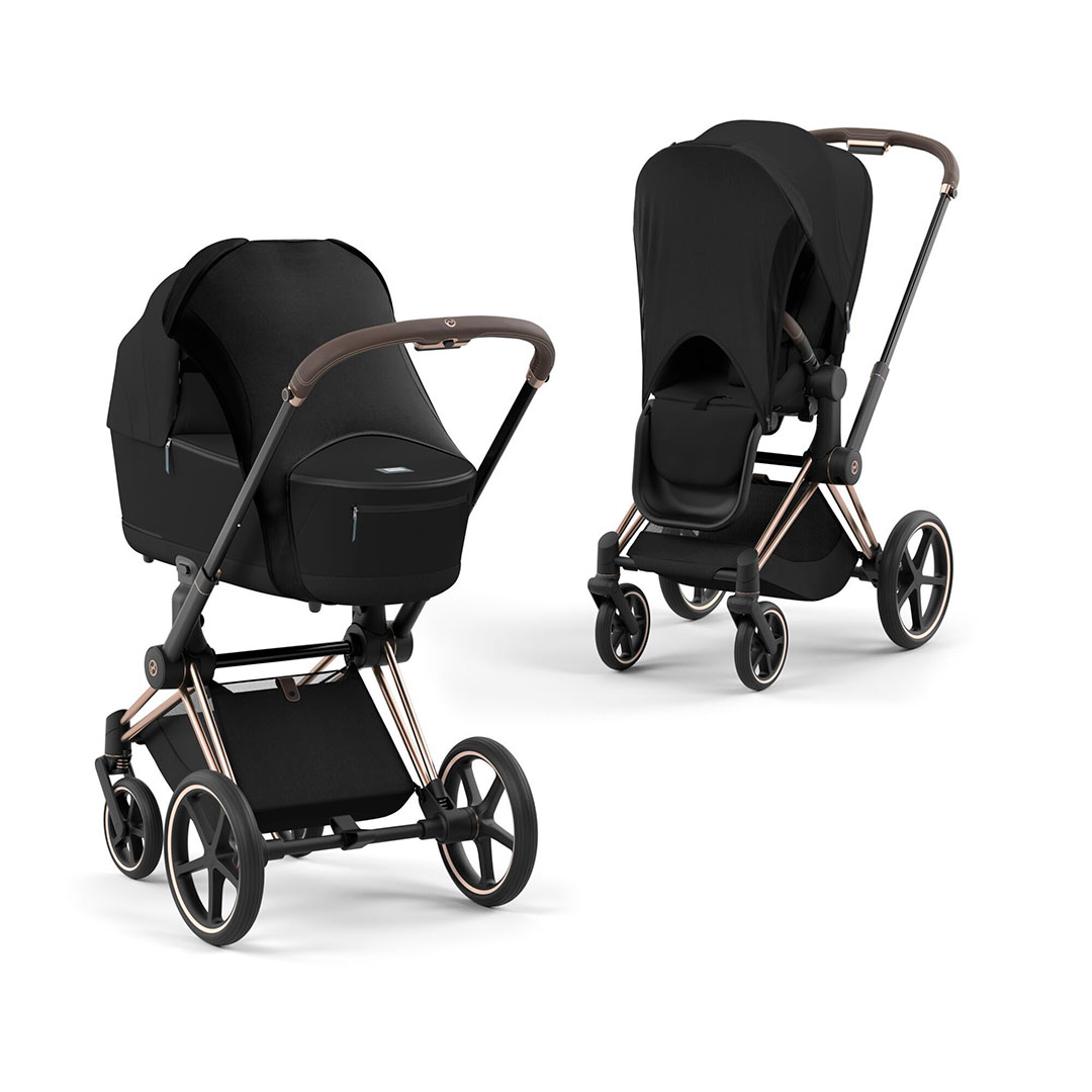 Cybex Platinum -aurinkokattoinen lastenrattaat Sun Sail -aurinkopurjeet