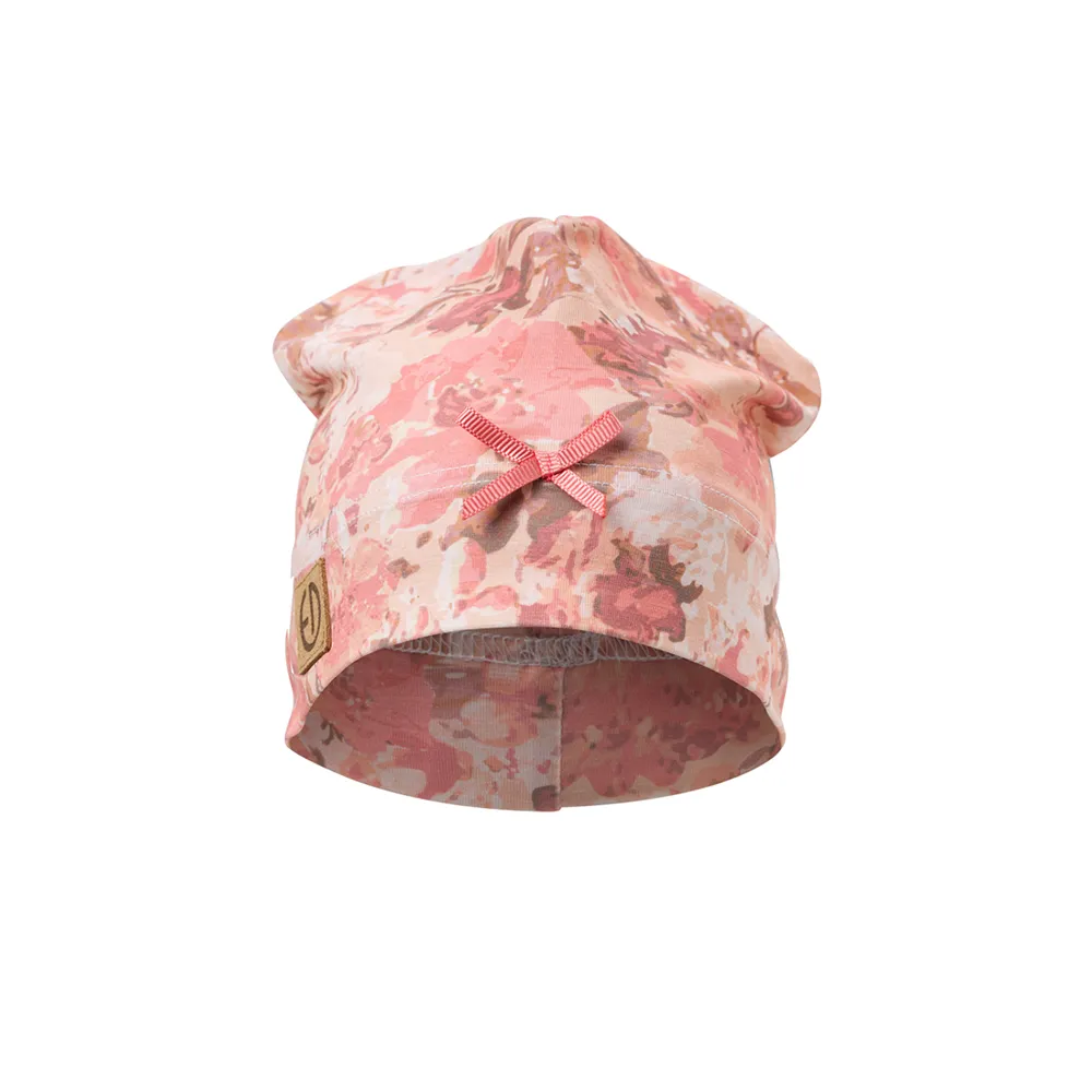 Elodie Light Beanie River Rose 0-6m