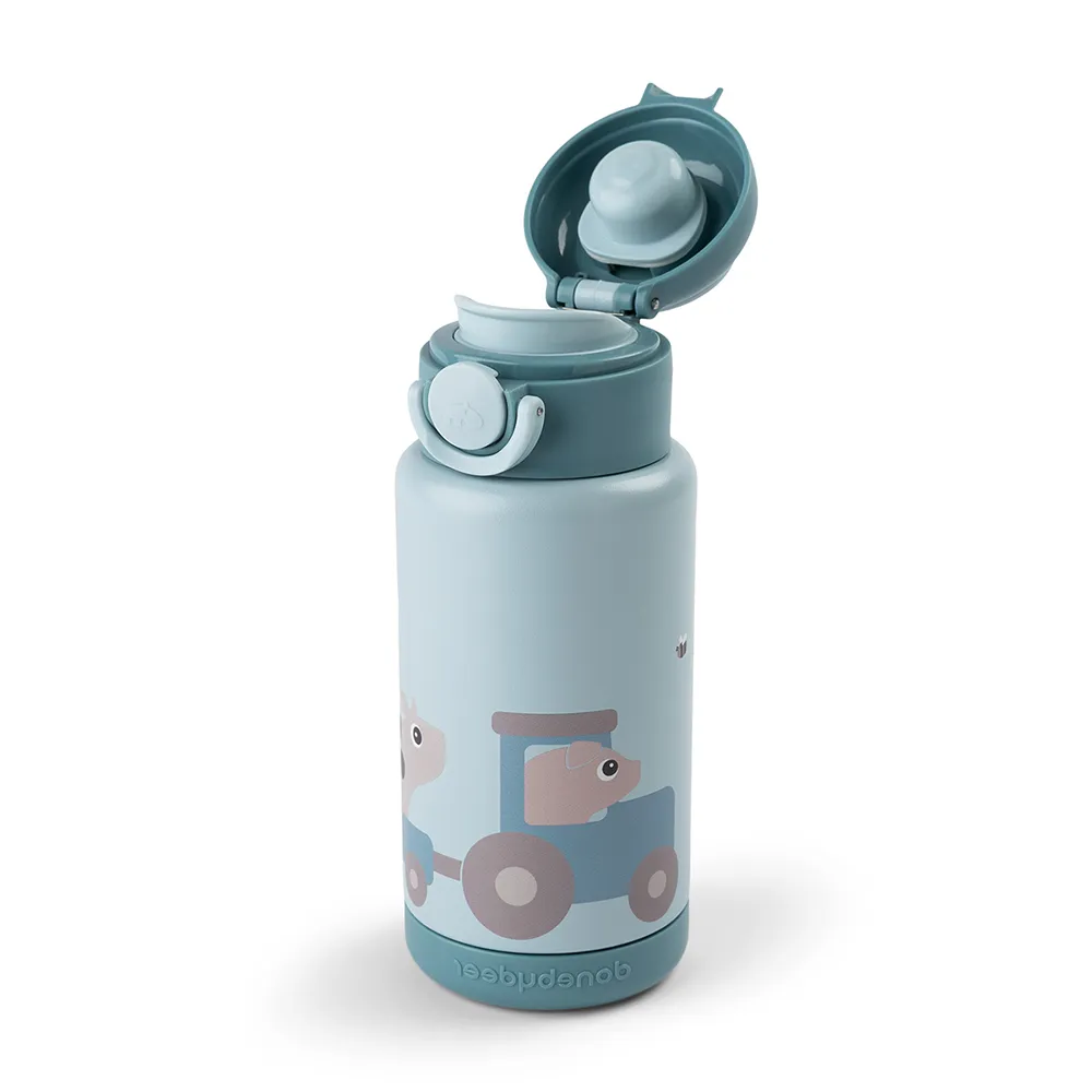 Done by Deer juomapullo Tiny Farm Blue 340 ml