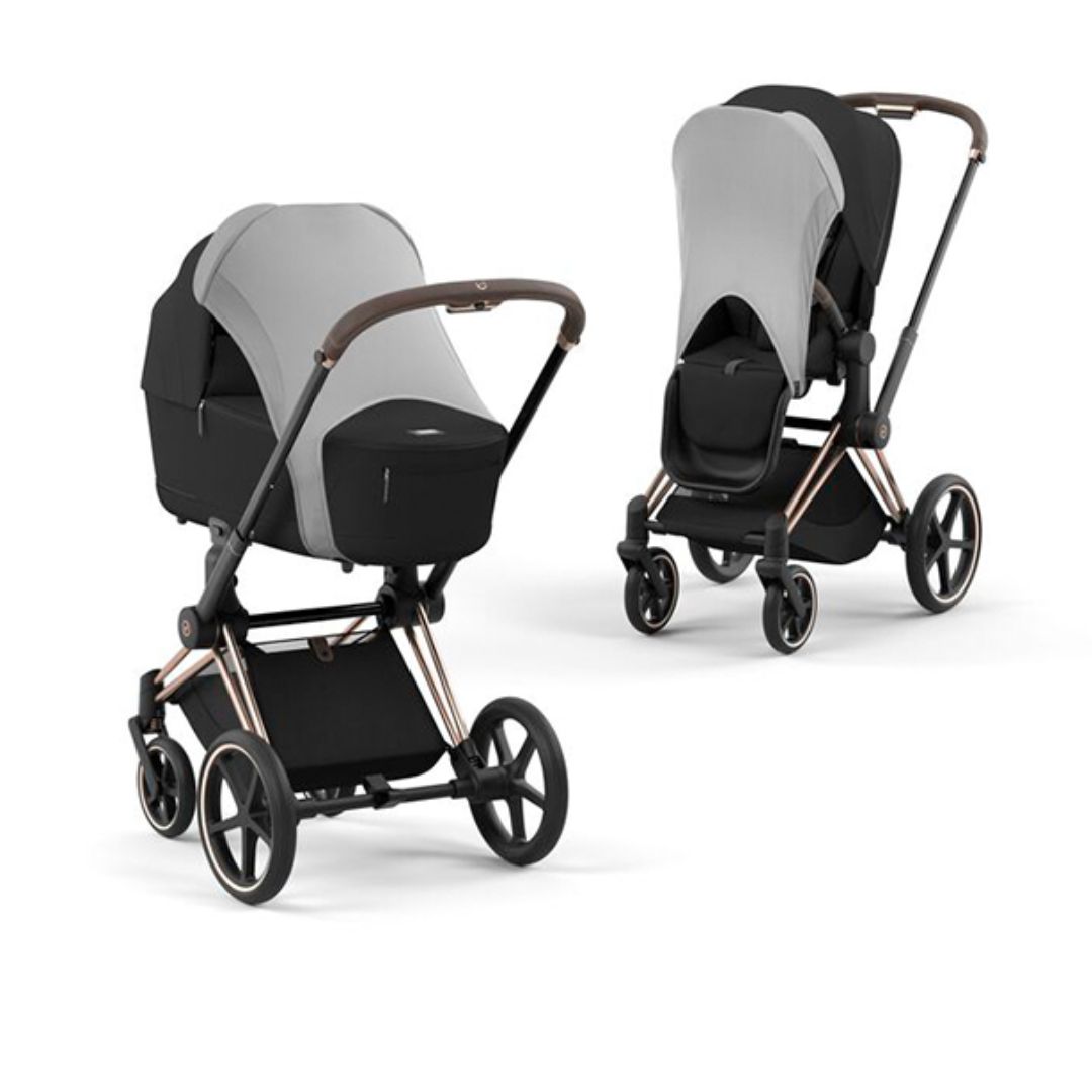 Cybex Platinum -aurinkovarjo rattaat Sun Sail Vaaleanharmaa 
