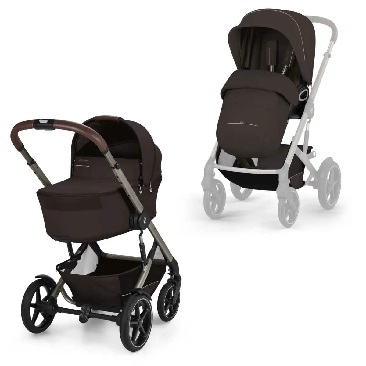 Cybex Talos S Lux + Cybex Cloud G -paketti