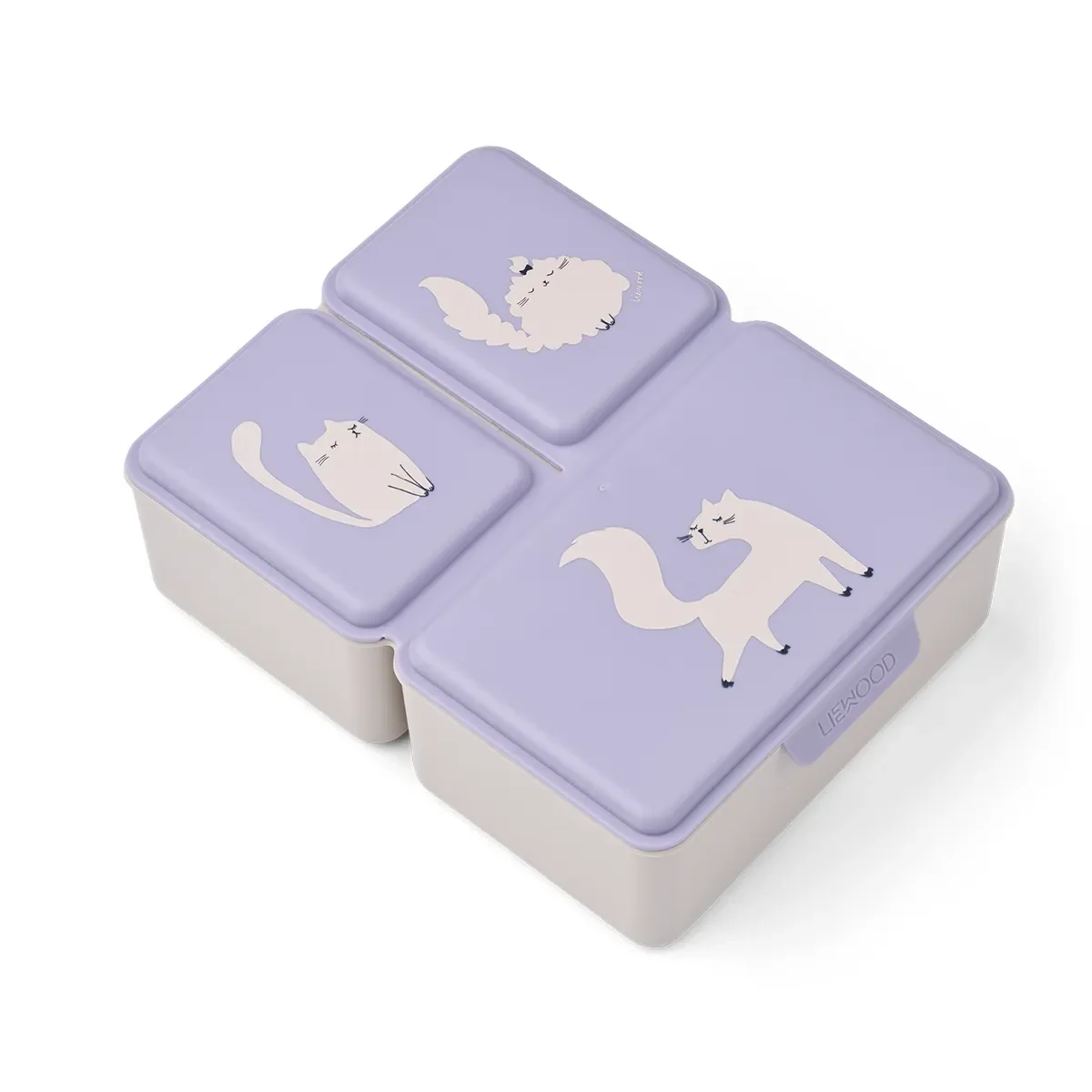 Liewood Driss eväsrasia Cat / Warm lilac