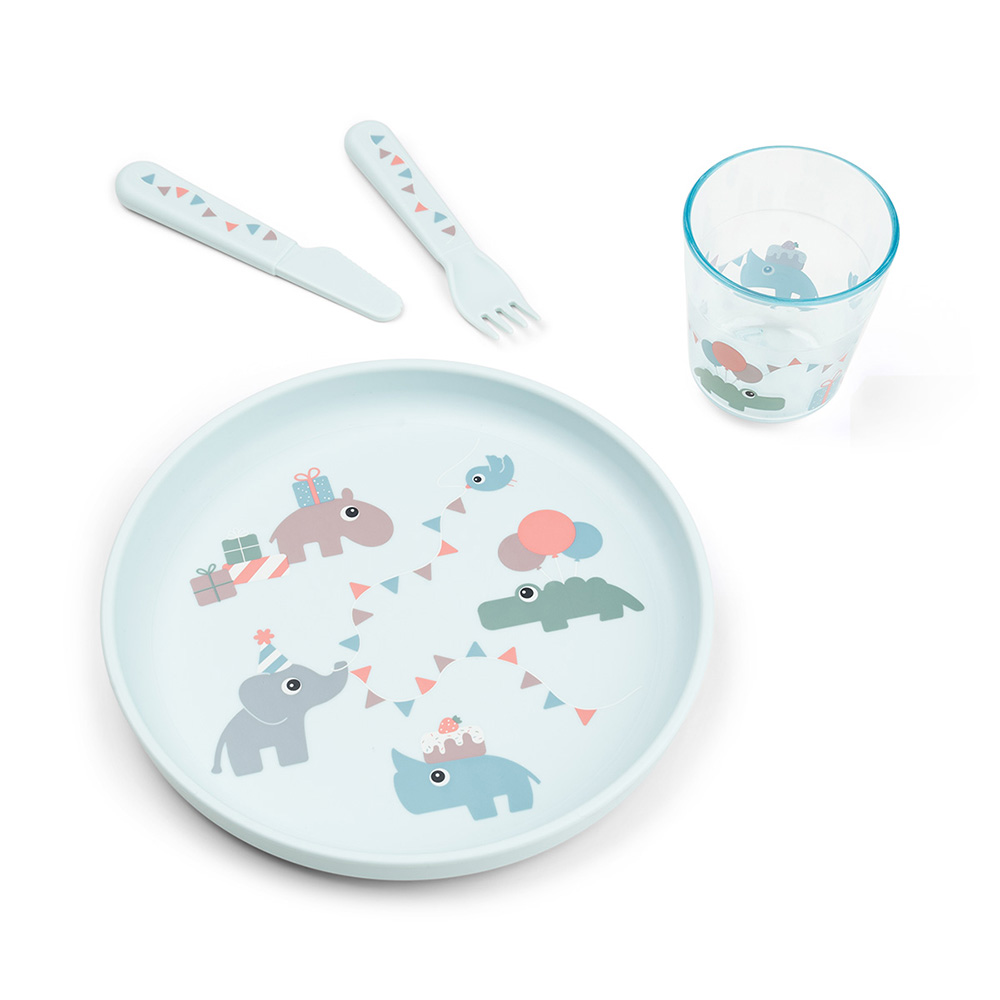 Done by Deer Foodie illallinen setti Celebration Blue