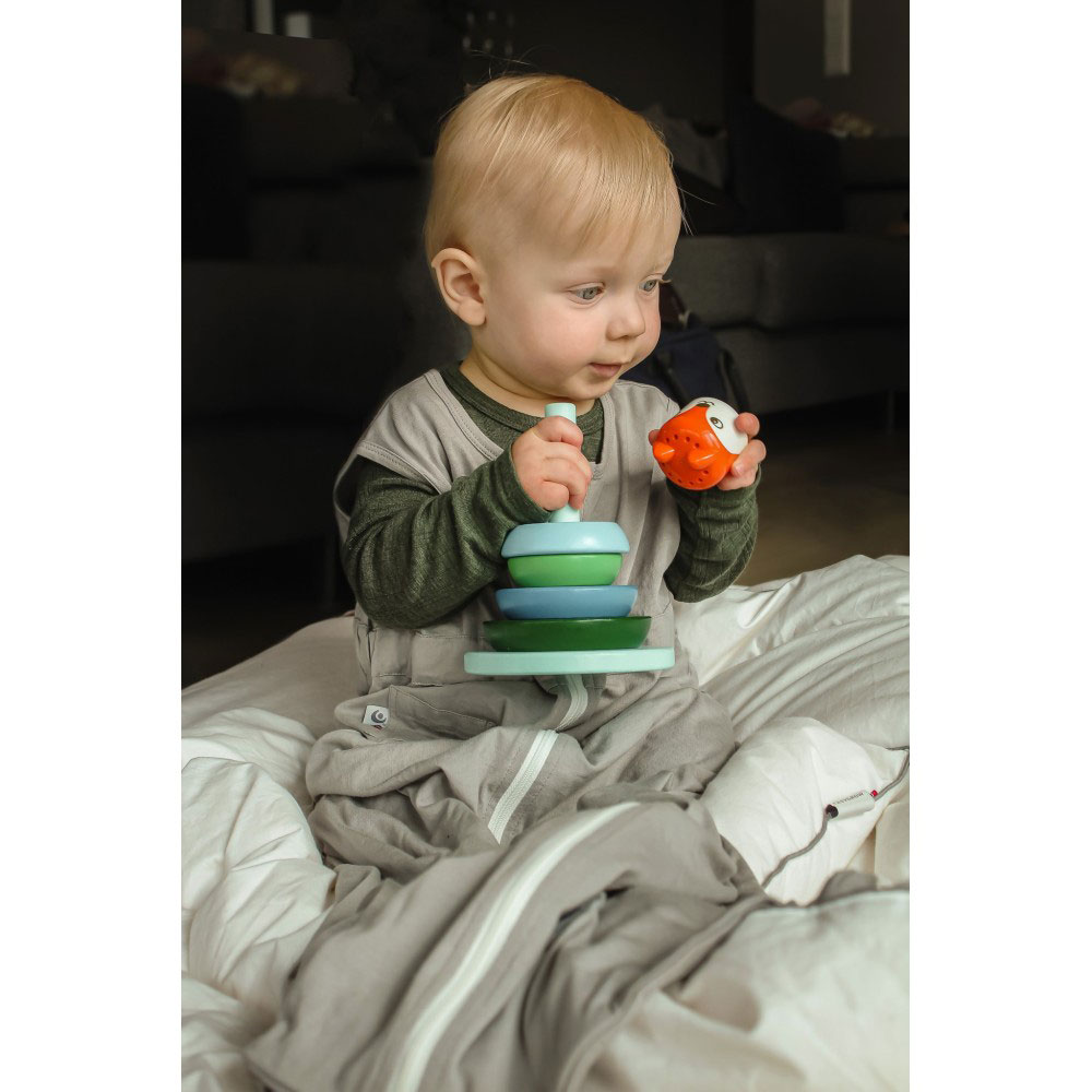 Easygrow makuupussi kevyt 0-6M vaaleanharmaa