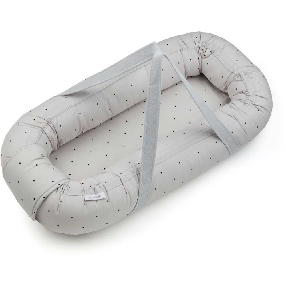 Liewood Gro vauvanpesä Classic dot dumbo harmaa