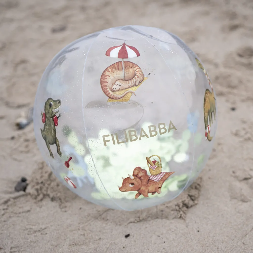 Filibabba Rantapallo Alfie - Dino Beach Confetti - Dino Beach Confetti