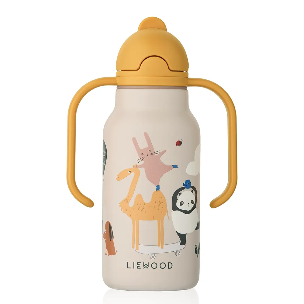 Liewood Kimmie vesipullo 250 ml Around the world / Sandy 2621