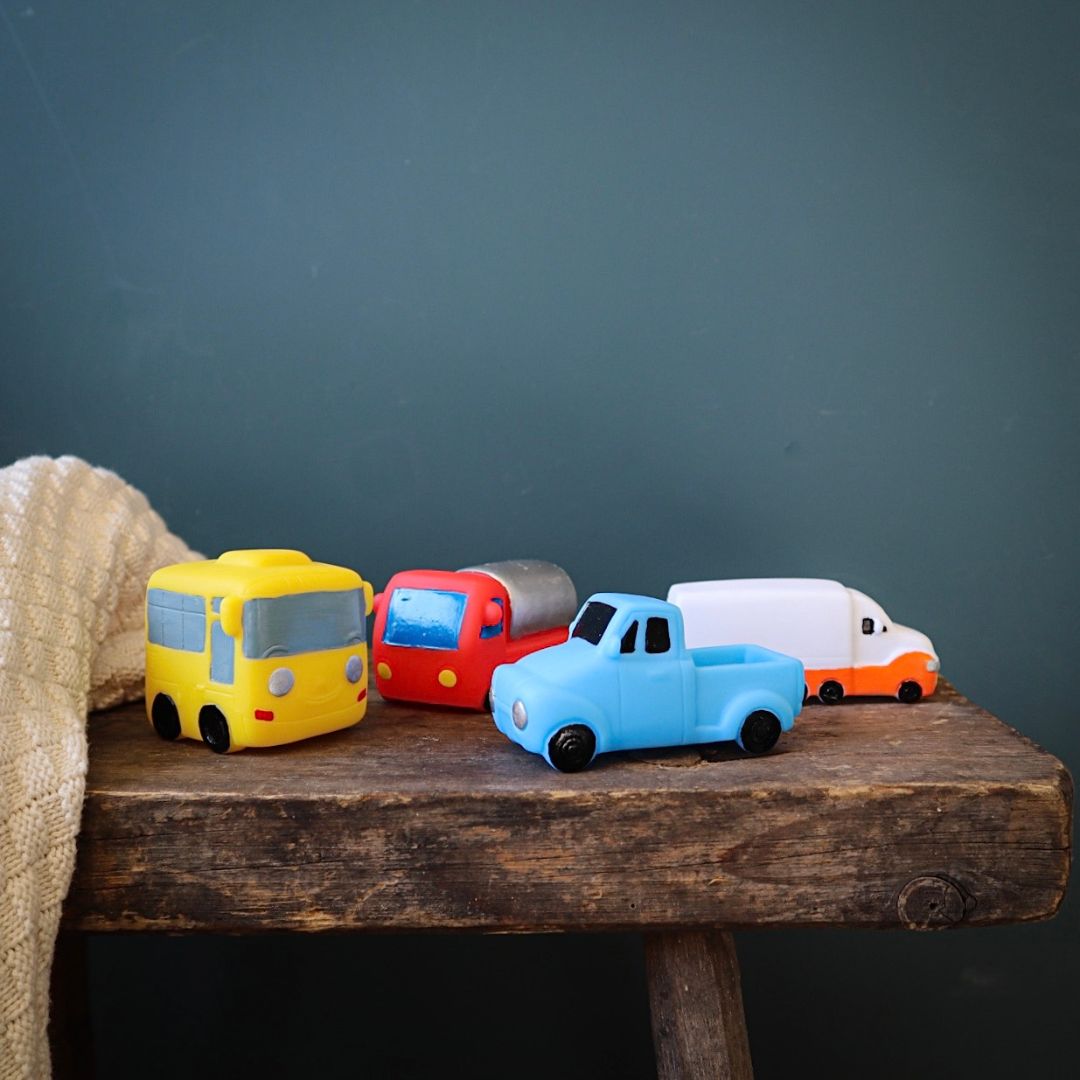 Rätt Start Kylpylelulelu Autot 4-pack