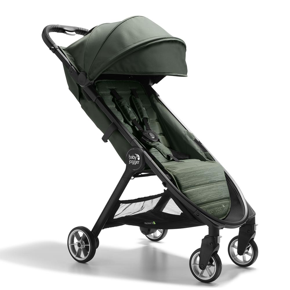 Baby Jogger City Tour 2 -rattaat Everett Green, vihreä