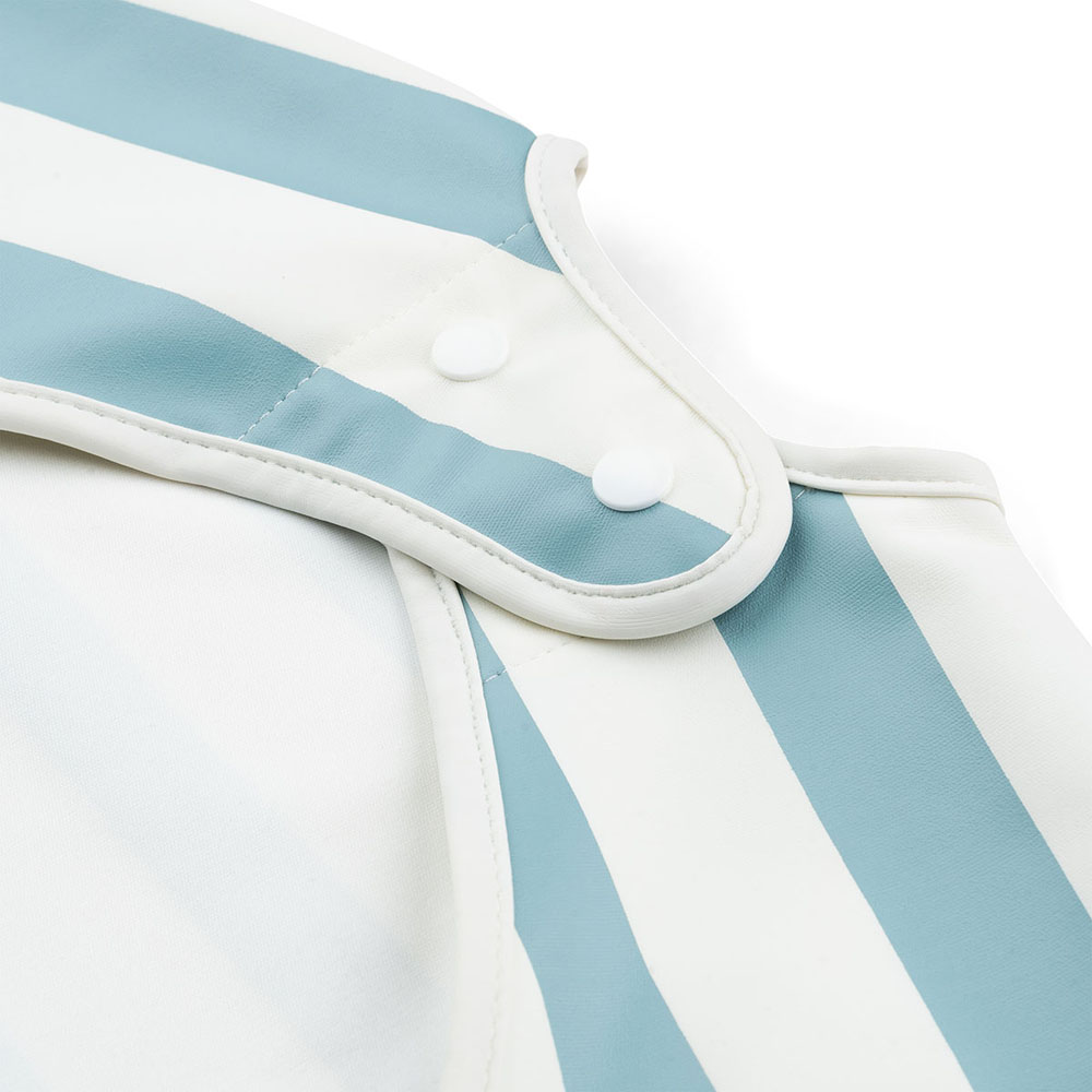 Done by Deer ruokalappu hihoilla Stripes Blue