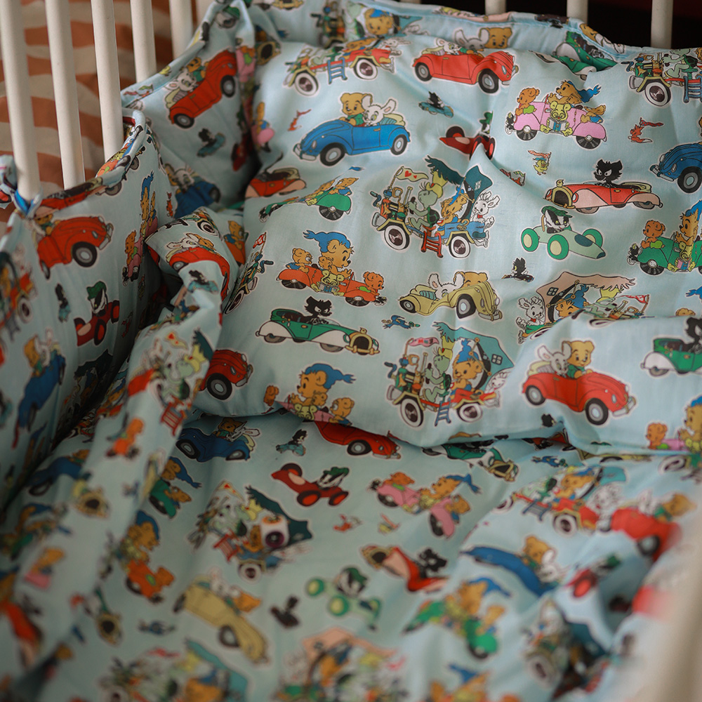 Rätt Start Bamse Pussilakansetti pinnasänky