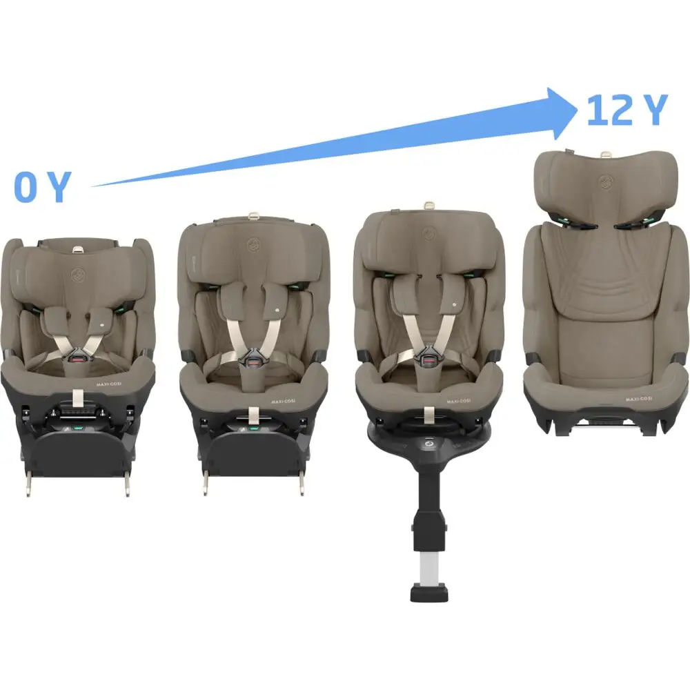 Maxi-Cosi Pearl XL Slide Pro Lasten turvaistuin Authentic Truffle