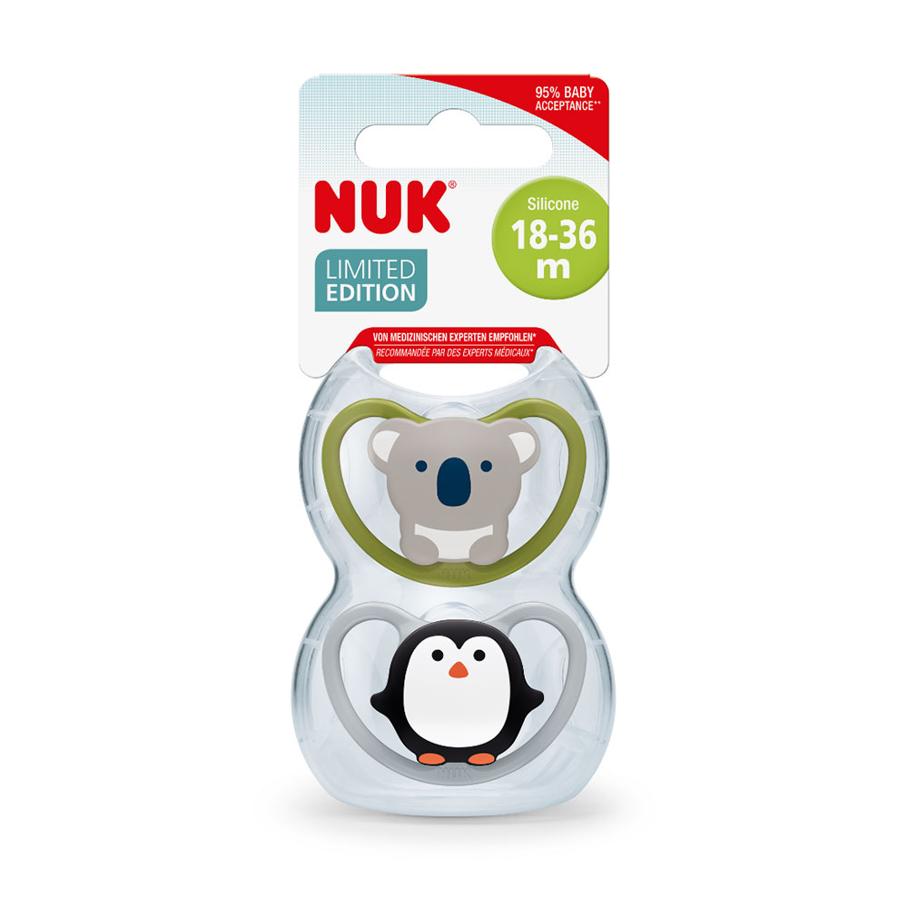 NUK-nukke 6-18m Space Limited Edition yksivärinen rajoitettu painos