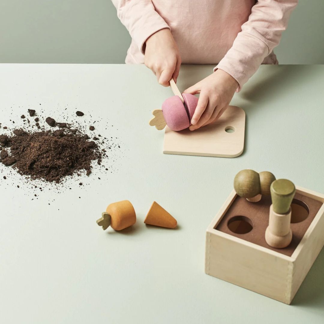 Lapset Concept Puinen kasvimaa KIDS HUB
