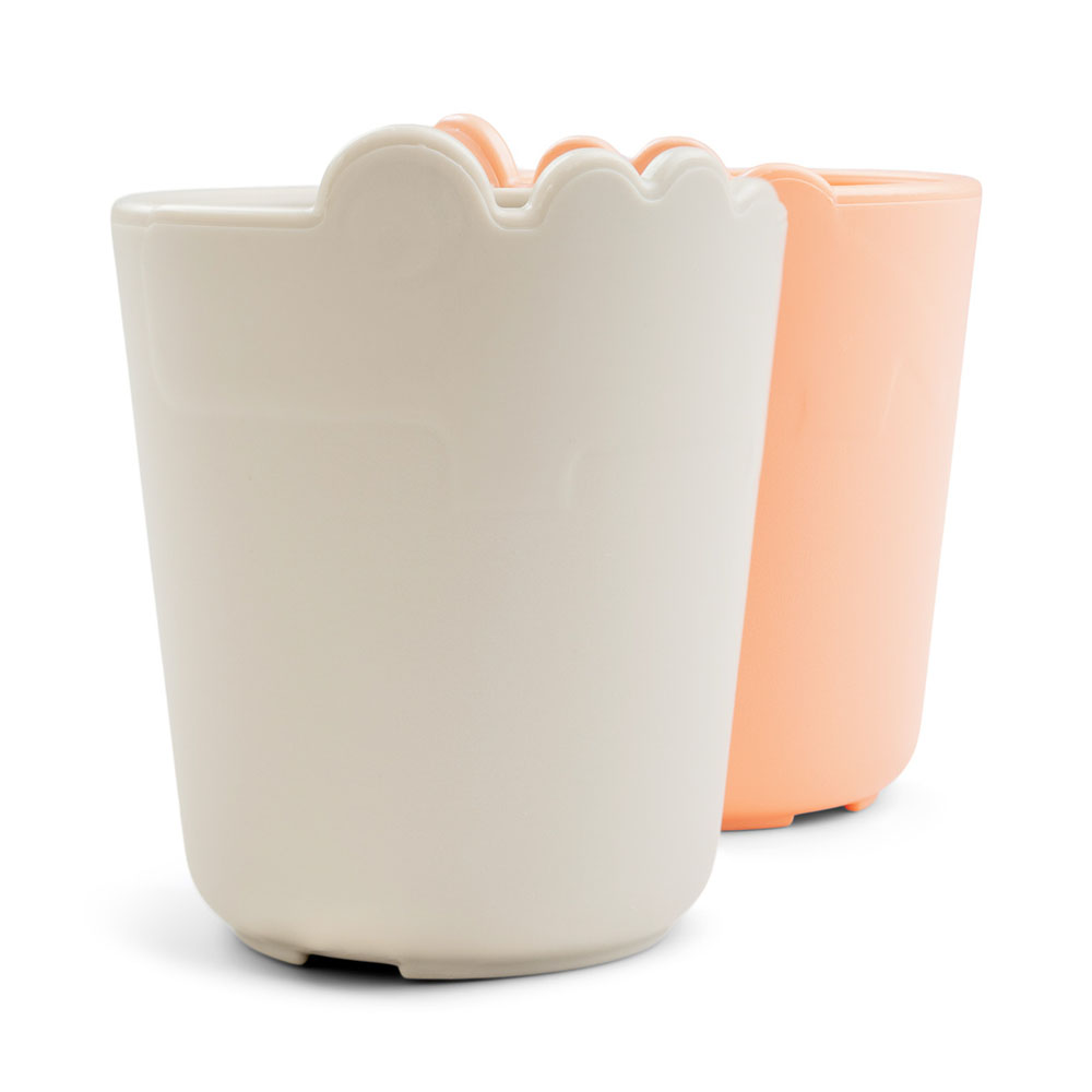 Done by Deer Kiddish minimukit  2-pack Croco Sand/Coral