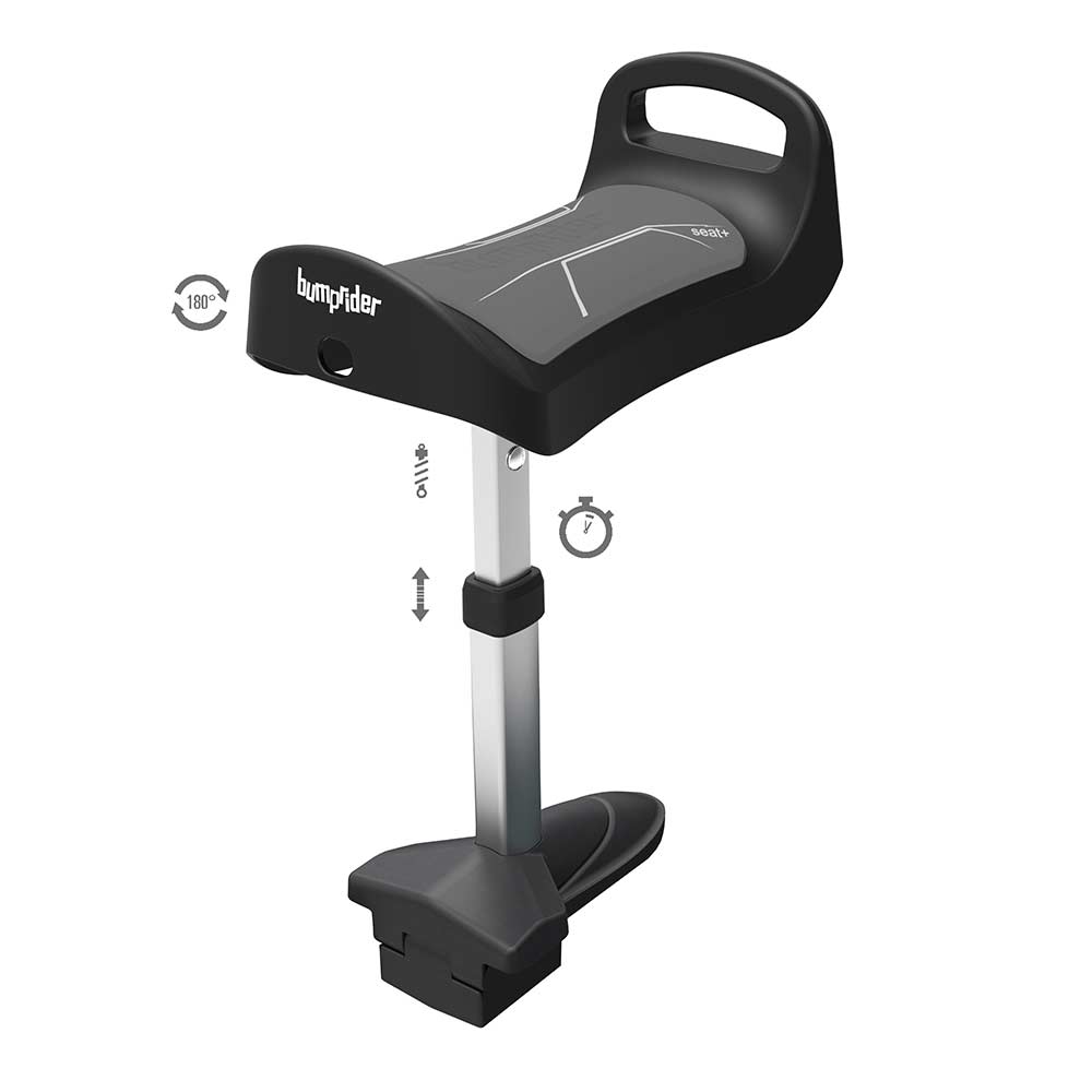 Bumprider Seat+ istuin seisomalaudalle Harmaa