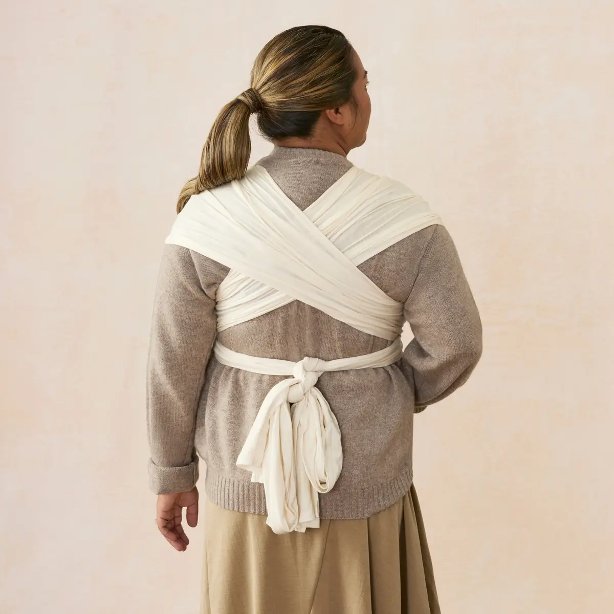 Ergobaby Aura Wrap -vauvan kääre Cream (kerma)