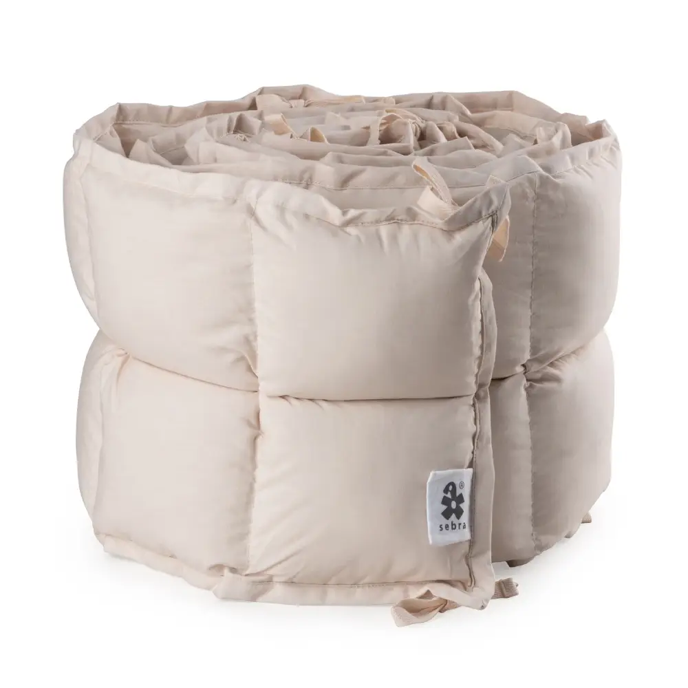Sebra pinnasängyn puskuri Vauvan puskuri kapok birchbark rose