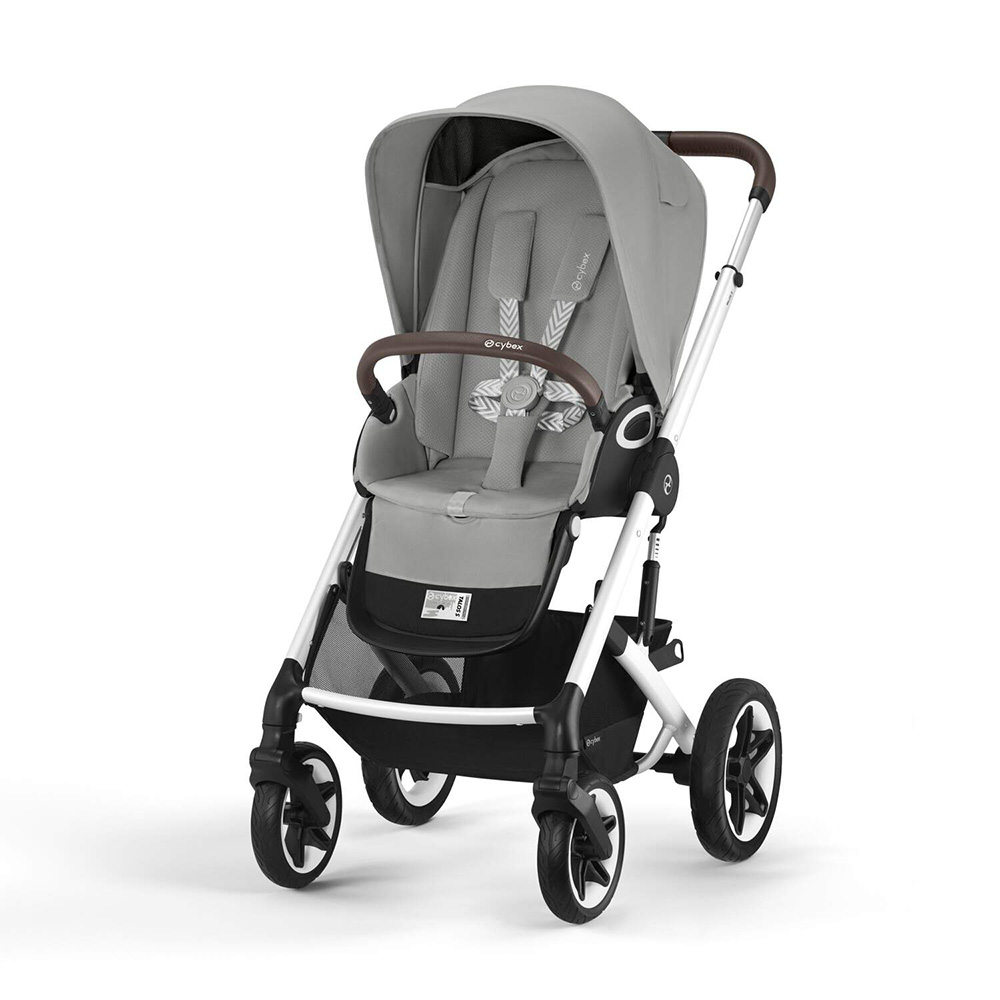 Cybex Talos S Lux rattaat Stone Harmaa