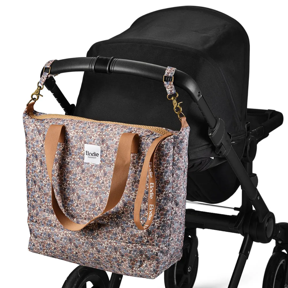 Elodie Vaihtolaukku Soft Shell Sininen puutarha