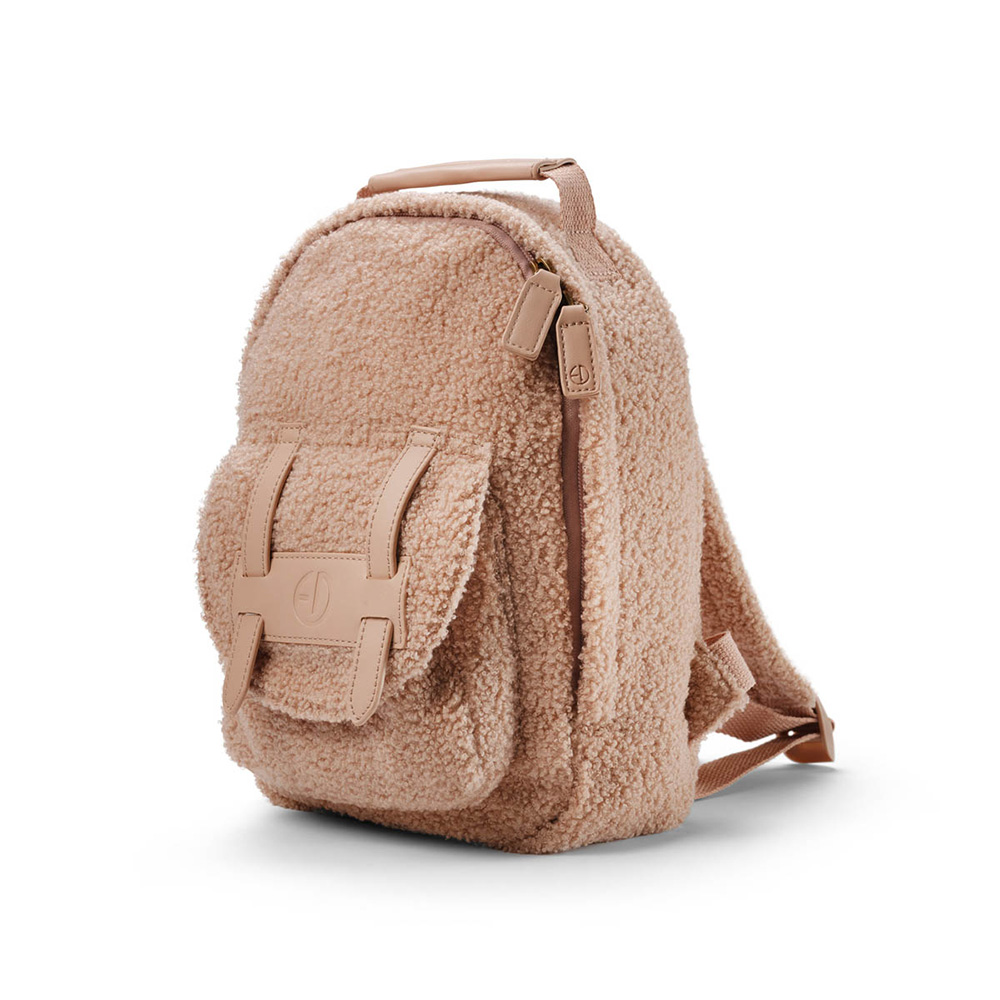 Elodie Backpack MINI -Pink Bouclé