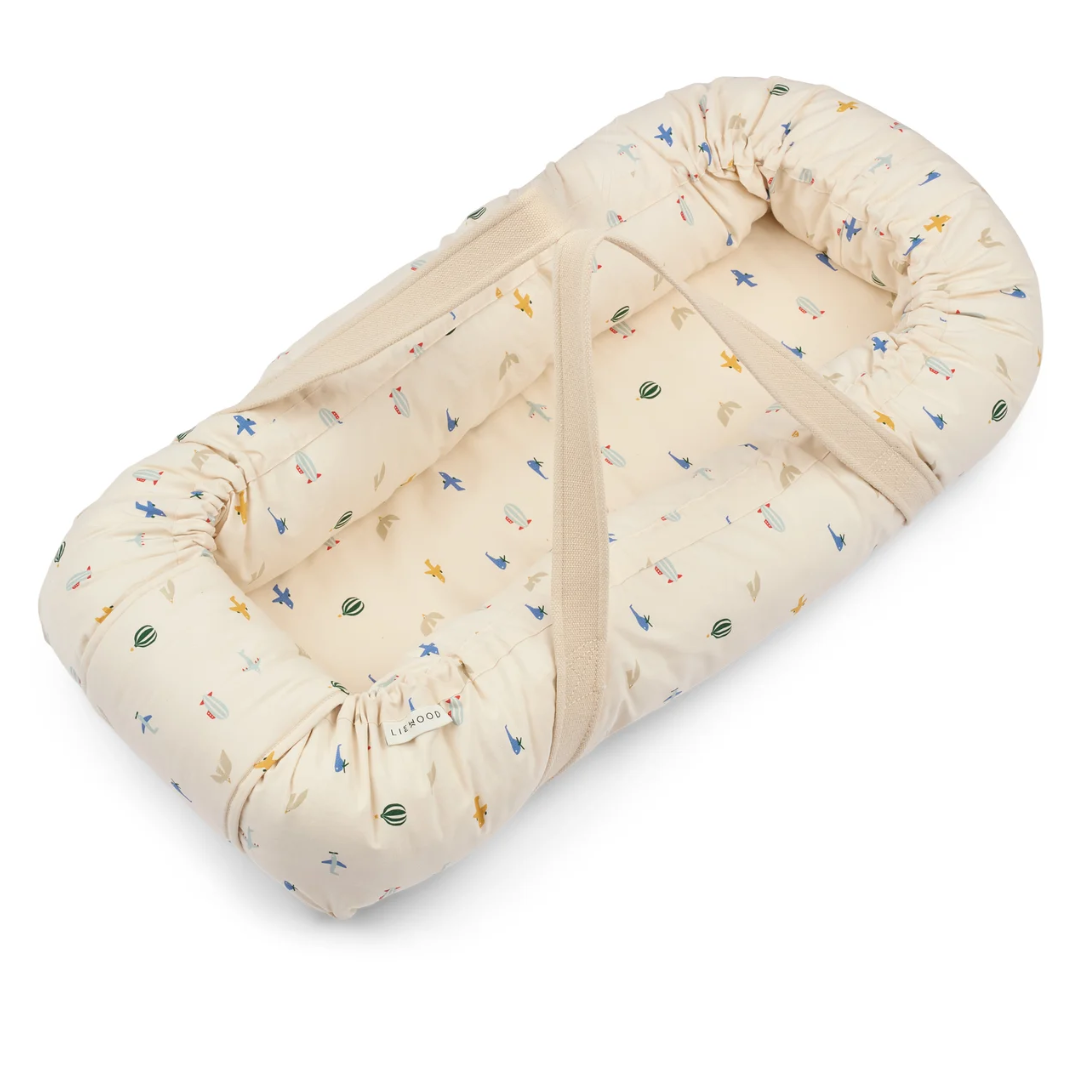 Liewood Gro Printed Babylift Aviator / Ecru