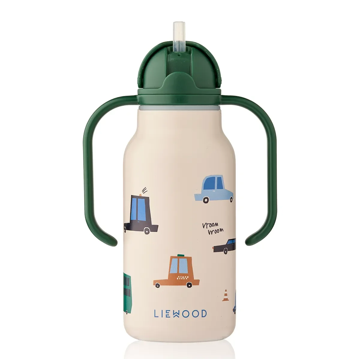 Liewood Kimmie vesipullo 250 ml Cars / Sandy