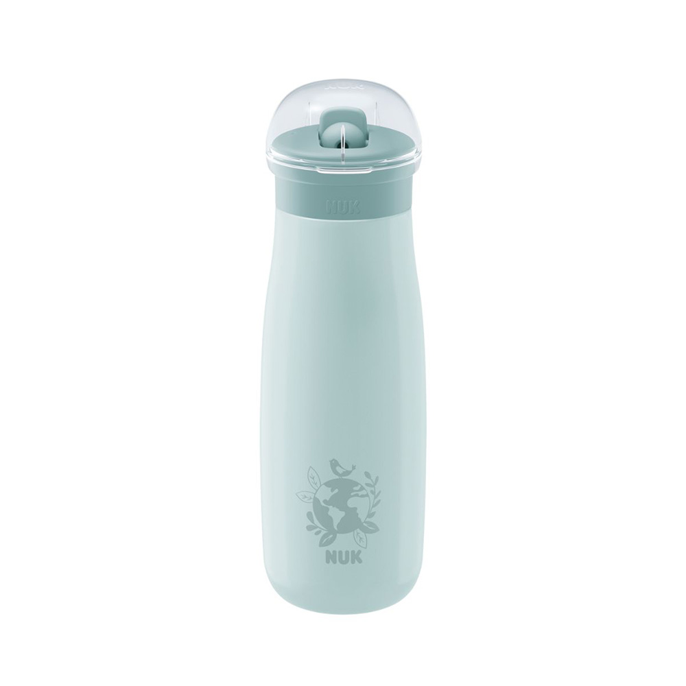NUK Mini-Me juomapullo terästä - Globe 500 ml