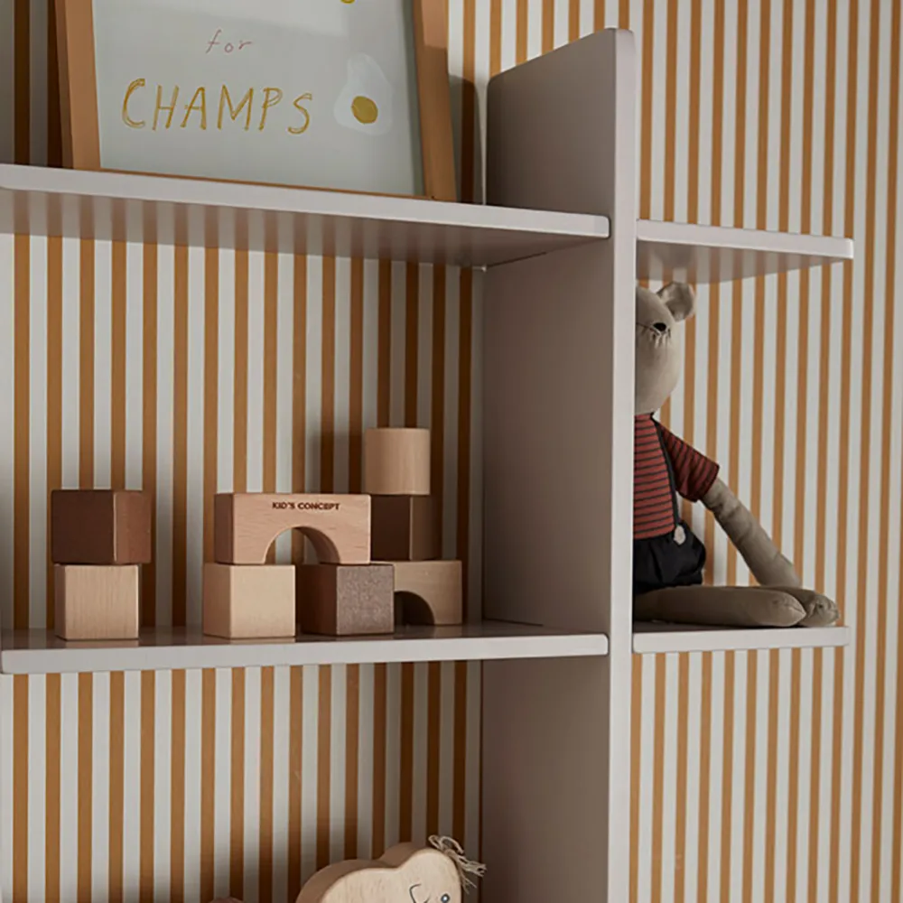 Kids Concept Seinähylly 3 tasoa harmaa STAR